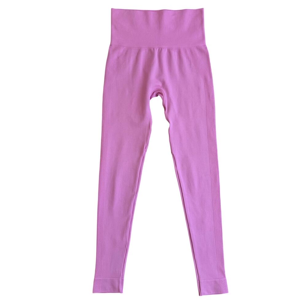 SET Active Sculptflex Leggings Flamingo Pink Size XS High Waisted Seamless